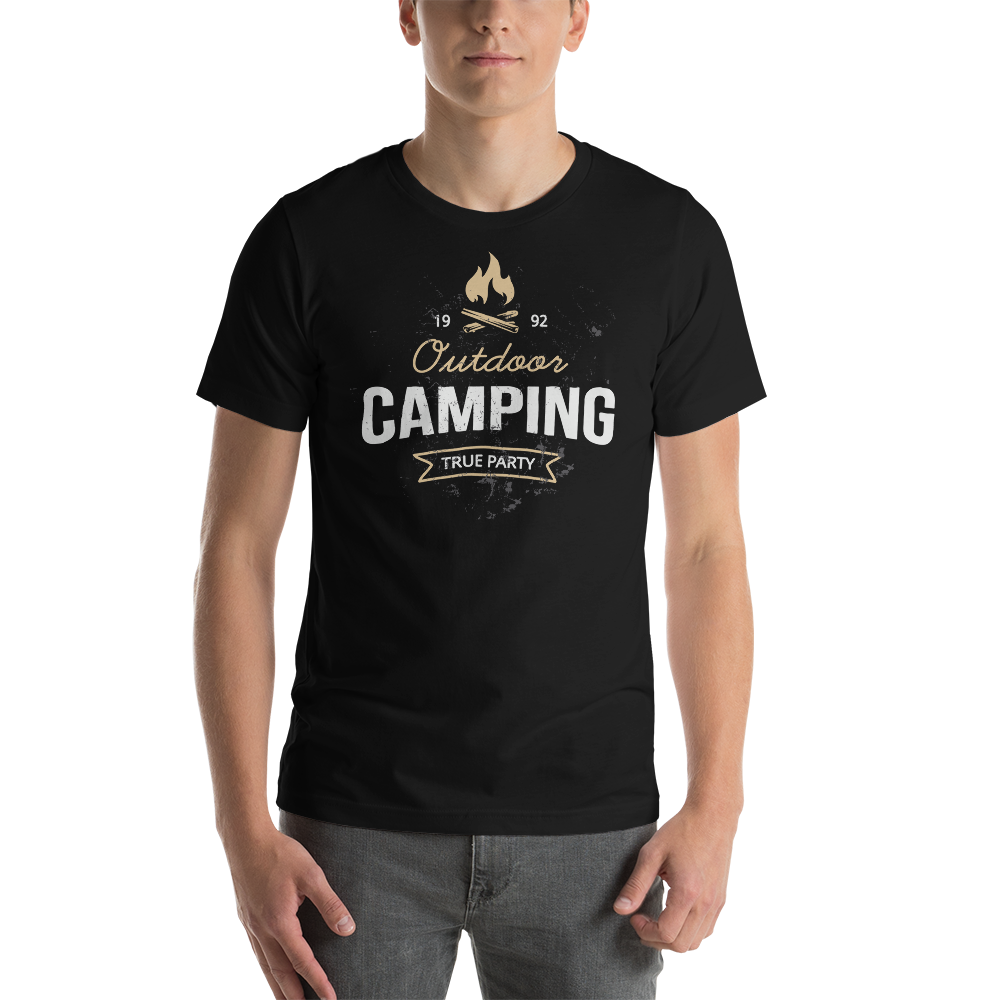 XS Outdoor Camping Unisex T-Shirt by Design Express