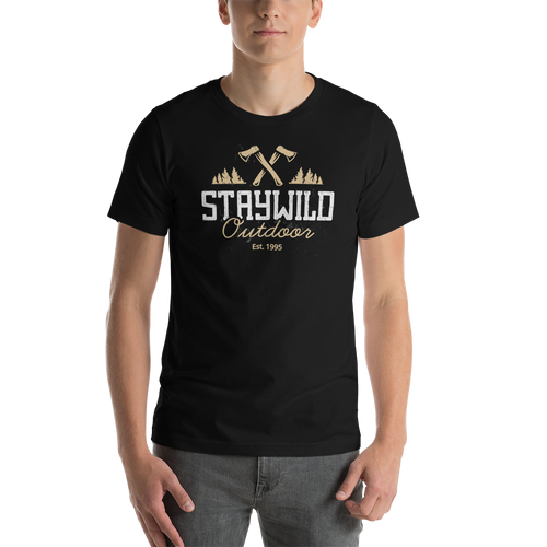 XS Stay Wild Outdoor Unisex T-Shirt by Design Express