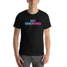 Black / XS No Smoking Unisex T-shirt by Design Express