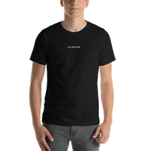 Black / XS Aurora Unisex T-shirt Back by Design Express