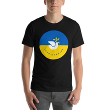 Black / XS Save Ukraine Short-Sleeve Unisex T-Shirt by Design Express