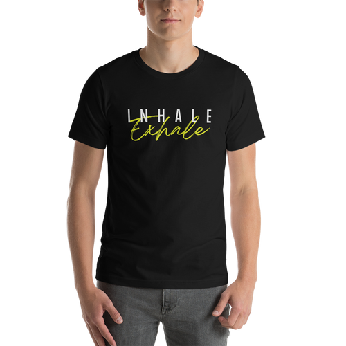 Inhale Exhale Short-Sleeve Unisex T-Shirt