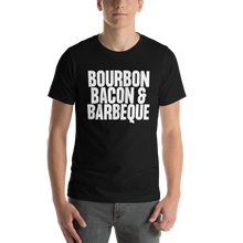 Bourbon Bacon & Barbeque (Funny) Short-Sleeve Unisex T-Shirt