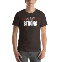 Brown / S Stay Strong, Believe in Yourself Short-Sleeve Unisex T-Shirt by Design Express