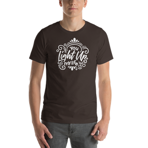 Brown / S You Light Up My Life Short-Sleeve Unisex T-Shirt by Design Express