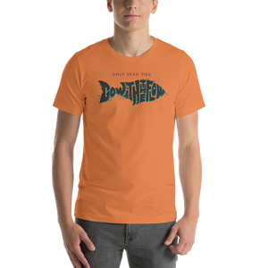 Burnt Orange / XS Only Dead Fish Go with the Flow Unisex T-Shirt by Design Express