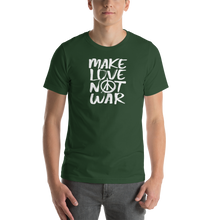 Forest / S Make Love Not War (Funny) Unisex T-Shirt by Design Express