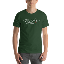 Forest / S Made With Love (Funny) Unisex T-Shirt by Design Express