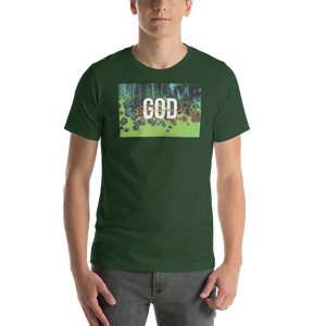 Forest / S Believe in God Short-Sleeve Unisex T-Shirt by Design Express