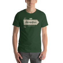 Forest / S the Adventure Begin Unisex T-Shirt by Design Express