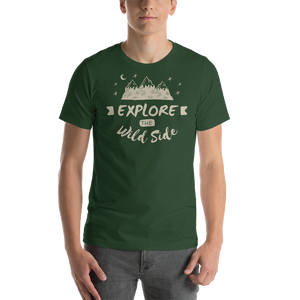 Forest / S Explore the Wild Side Unisex T-Shirt by Design Express