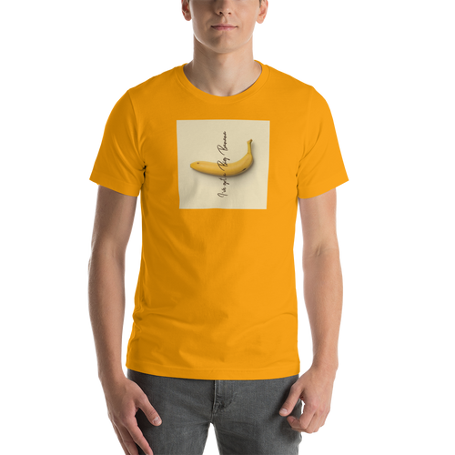 Gold / S I've got a big banana Short-Sleeve Unisex T-Shirt by Design Express