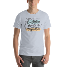 Light Blue / XS Your limitation it's only your imagination Short-Sleeve Unisex T-Shirt by Design Express