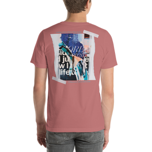 Nothing is more abstarct than reality Bavkside Short-Sleeve Unisex T-Shirt by Design Express