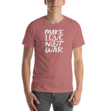 Mauve / S Make Love Not War (Funny) Unisex T-Shirt by Design Express