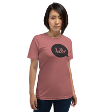 Mauve / S Hello Unisex T-Shirt by Design Express