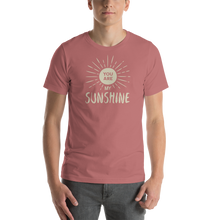 Mauve / S You are my Sunshine Short-Sleeve Unisex T-Shirt by Design Express