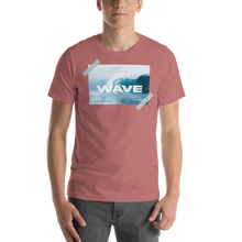 Mauve / S The Wave Short-Sleeve Unisex T-Shirt by Design Express