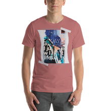 Mauve / S Nothing is more abstarct than reality Frontside Short-Sleeve Unisex T-Shirt by Design Express