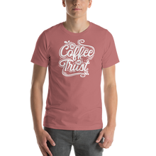 Mauve / S In Coffee We Trust Short-Sleeve Unisex T-Shirt by Design Express