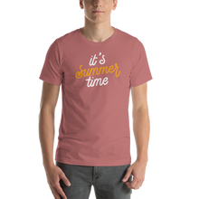 Mauve / S It's Summer Time Short-Sleeve Unisex T-Shirt by Design Express