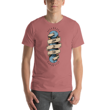 Mauve / S Live it Up Short-Sleeve Unisex T-Shirt by Design Express