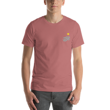 Mauve / S Enjoy Sun Summer Back Side Unisex T-Shirt by Design Express