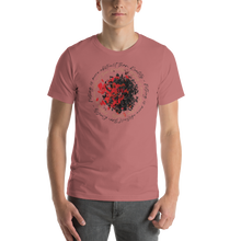 Mauve / S Nothing is more abstarct than reality Circle Unisex T-Shirt by Design Express