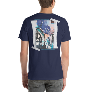 Nothing is more abstarct than reality Bavkside Short-Sleeve Unisex T-Shirt by Design Express