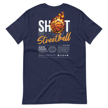 Shoot Streetball Back Short-Sleeve Unisex T-Shirt by Design Express