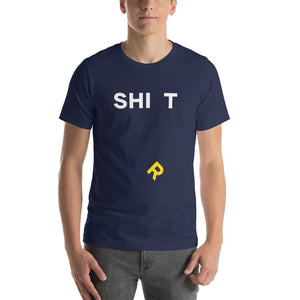 Navy / XS SHI(r)T Funny T-Shirt by Design Express