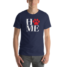 Navy / XS Home (Pet Lover) Funny Unisex Invert T-Shirt by Design Express