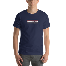 Navy / XS Volcano Back Short-Sleeve Unisex T-Shirt by Design Express