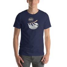 Navy / XS Hola Sloths Short-Sleeve Unisex T-Shirt by Design Express