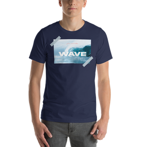 Navy / XS The Wave Short-Sleeve Unisex T-Shirt by Design Express