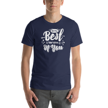 Navy / XS Be the Best Version of You Short-Sleeve Unisex T-Shirt by Design Express