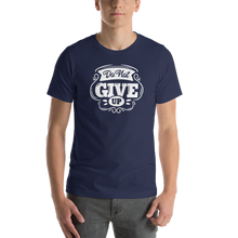 Navy / XS Do Not Give Up Short-Sleeve Unisex T-Shirt by Design Express