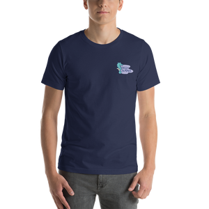 Navy / XS Seahorse Hello Summer Short-Sleeve Unisex T-Shirt by Design Express