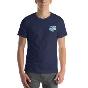 Navy / XS Whale Enjoy Summer Short-Sleeve Unisex T-Shirt by Design Express