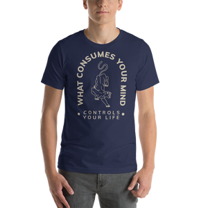 Navy / XS What Consume Your Mind Unisex T-Shirt by Design Express