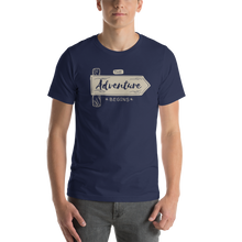 Navy / XS the Adventure Begin Unisex T-Shirt by Design Express