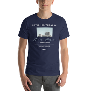 Navy / XS National Theatre Unisex T-shirt by Design Express