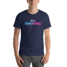 Navy / XS No Smoking Unisex T-shirt by Design Express