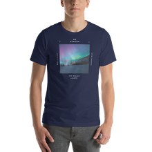 Navy / XS Aurora Unisex T-shirt Front by Design Express