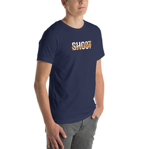 Shoot Streetball Back Short-Sleeve Unisex T-Shirt by Design Express