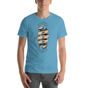 Ocean Blue / S Live it Up Short-Sleeve Unisex T-Shirt by Design Express