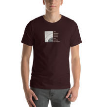 Oxblood Black / S Art speaks where words are unable to explain Short-Sleeve Unisex T-Shirt by Design Express