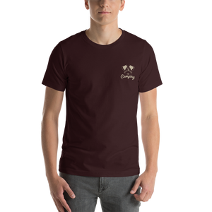 Oxblood Black / S The Camping Unisex T-Shirt by Design Express