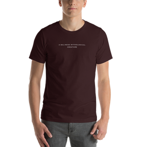 Oxblood Black / S The Barong Square Unisex T-shirt Back by Design Express