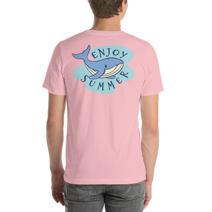 Whale Enjoy Summer Short-Sleeve Unisex T-Shirt by Design Express